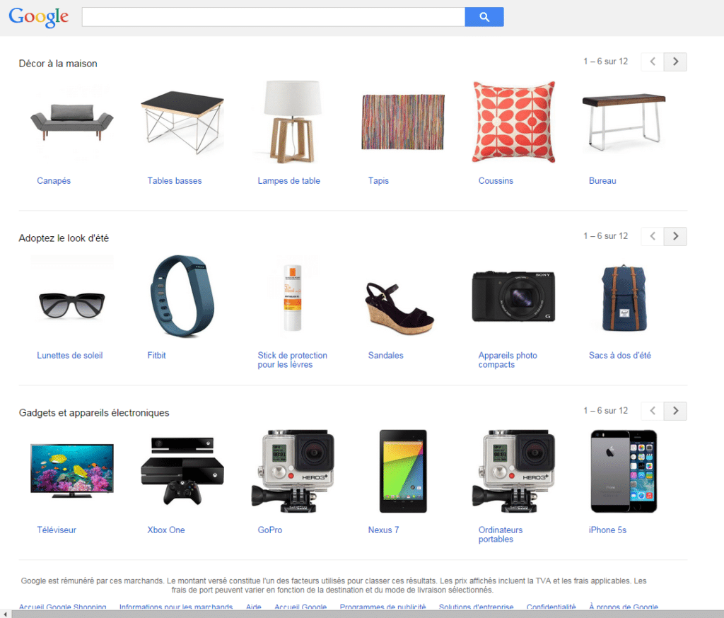 vendre sur Google Shopping