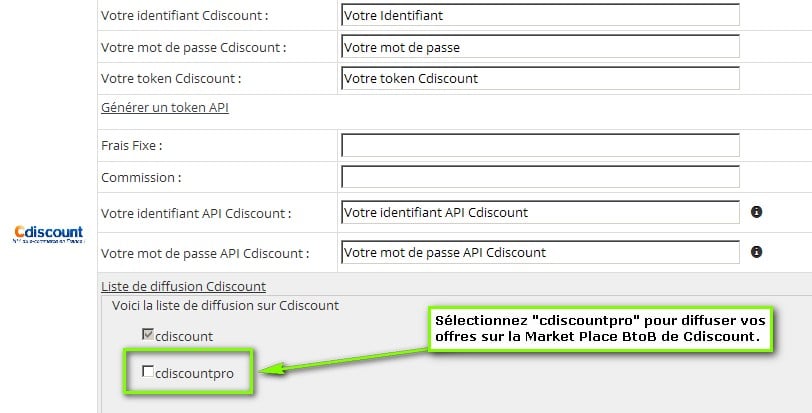 vendre sur cdiscount pro avec iziflux