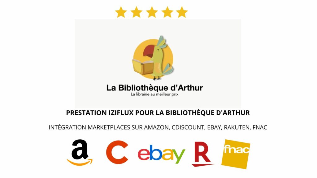 client-iziflux-bibliothèque-d'arthur